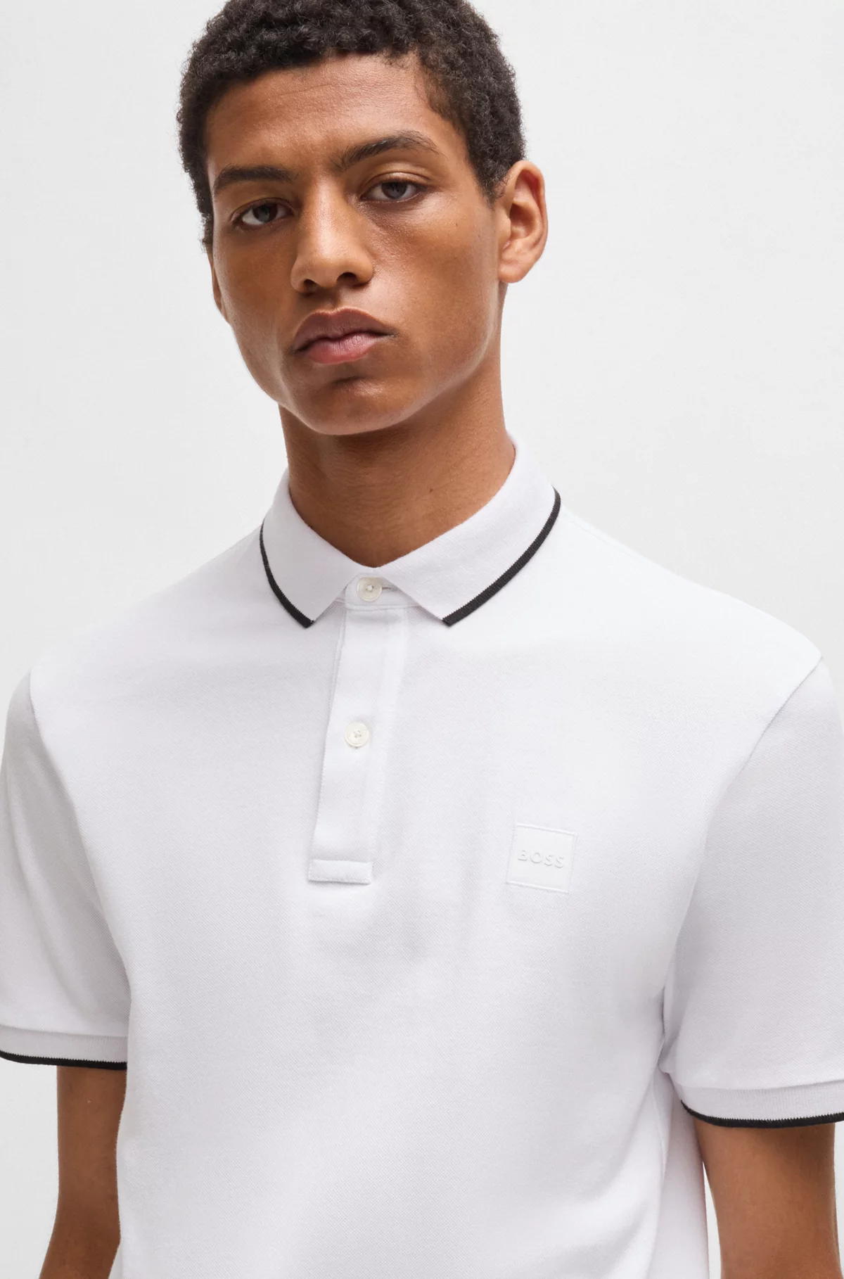 Polo Hugo Boss Passertip 100 White 