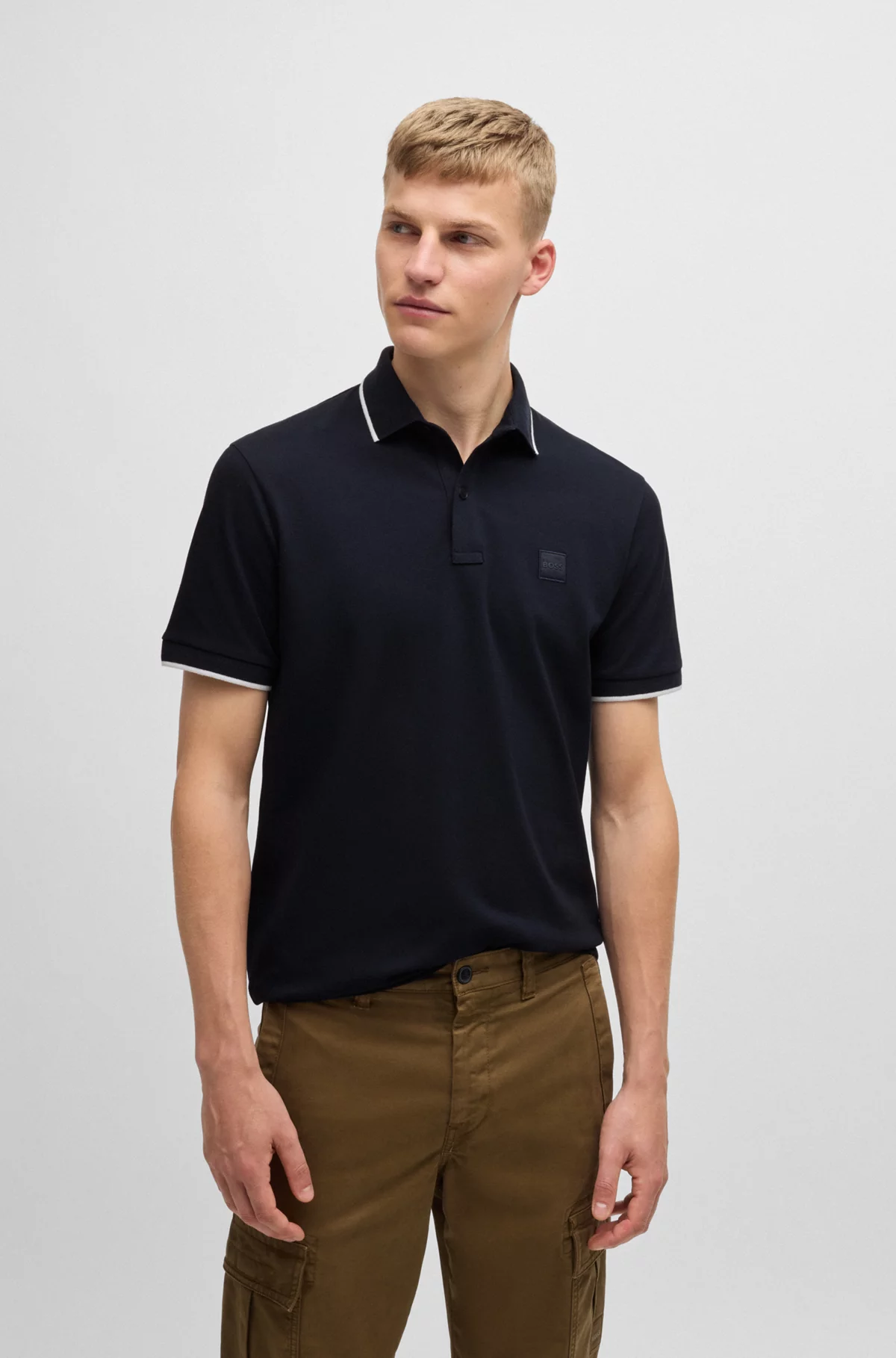 Polo Hugo Boss Passertip 404 Dark Blue