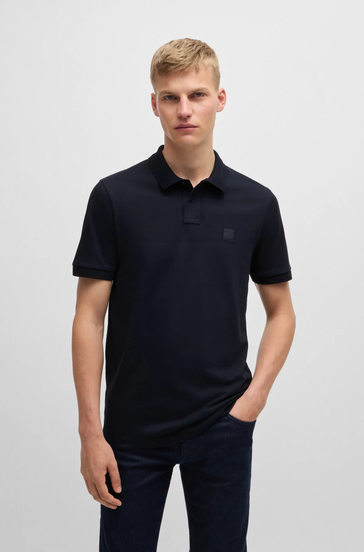 Polo Hugo Boss Passenger 404 Dark Blue