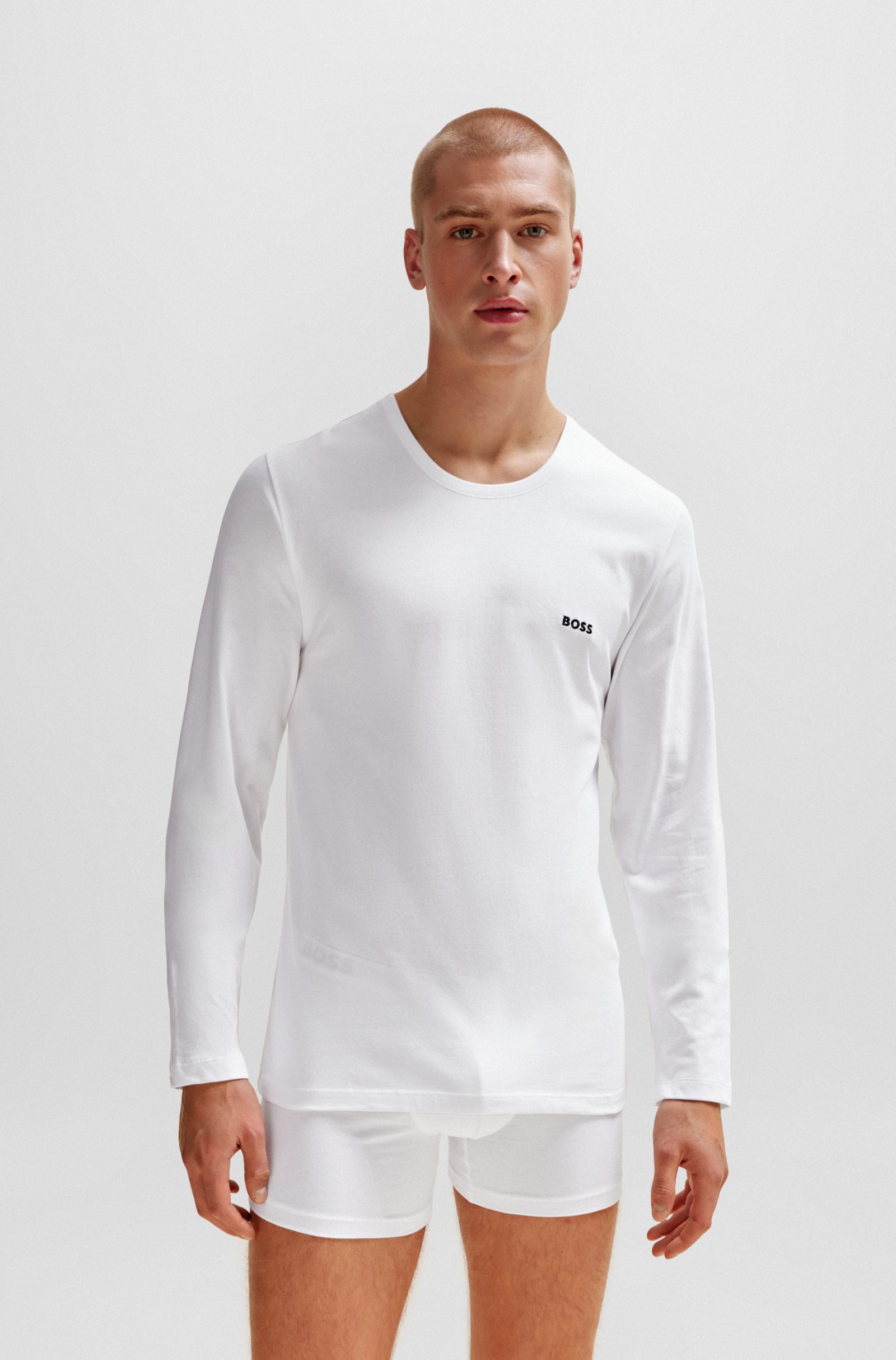 Hugo Boss LSShirtRN 3P Classic