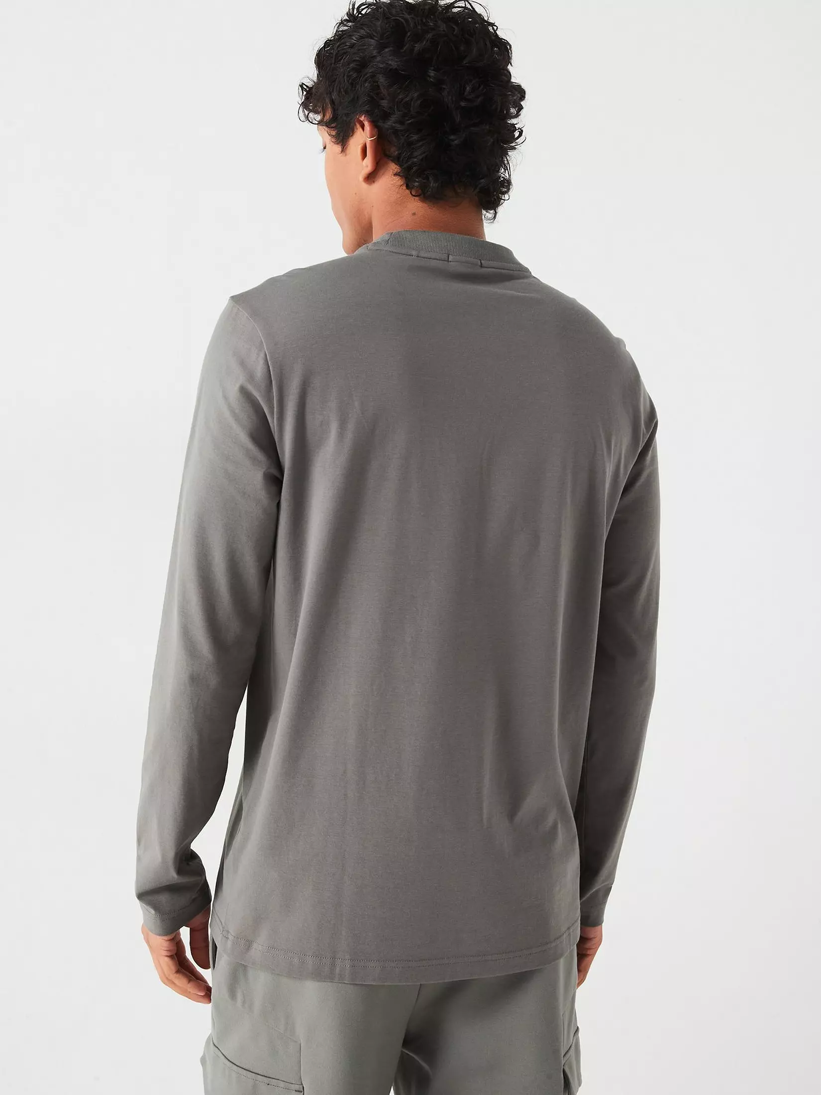 Hugo Boss Tee Long Gray