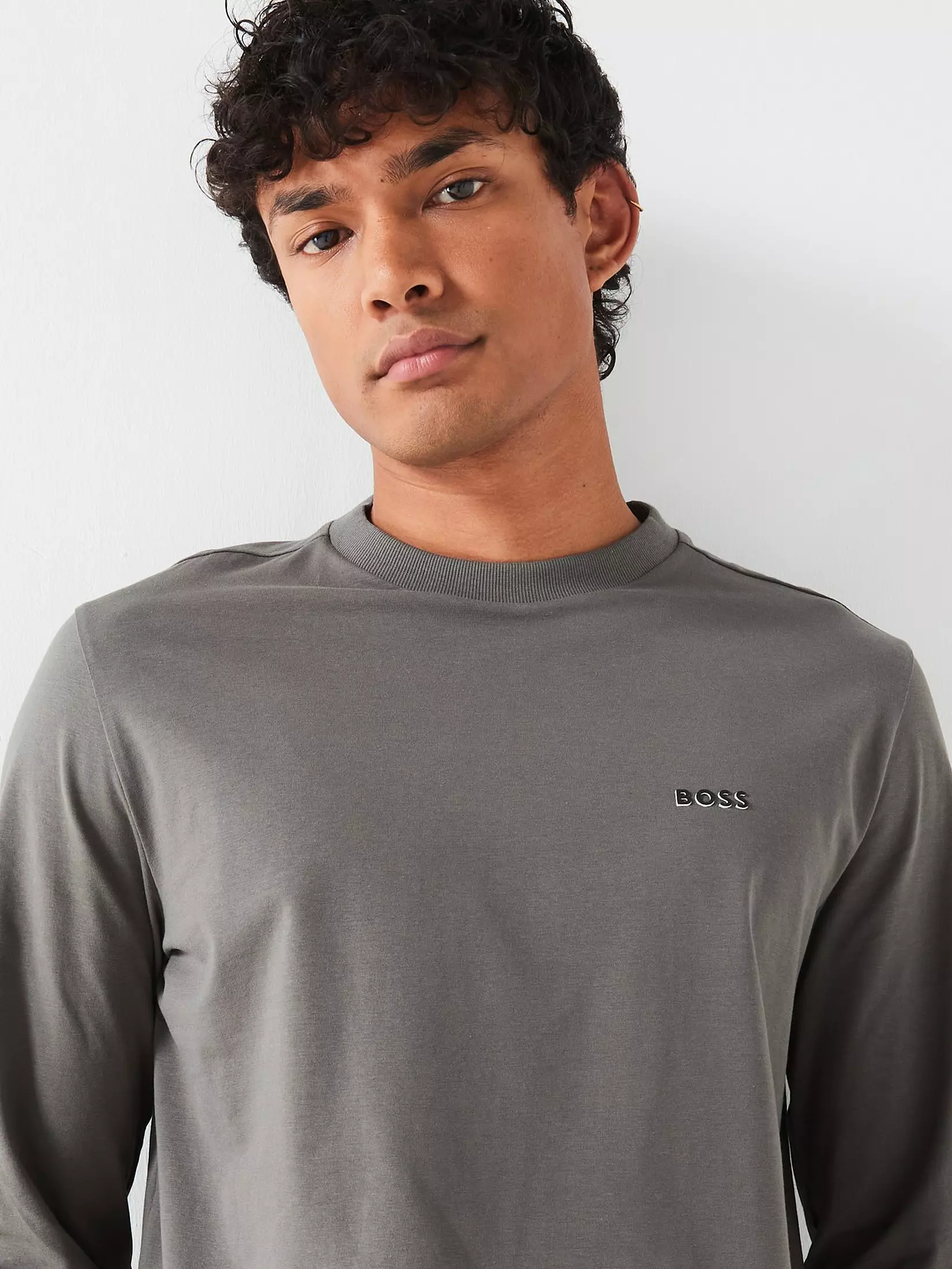 Hugo Boss Tee Long Gray